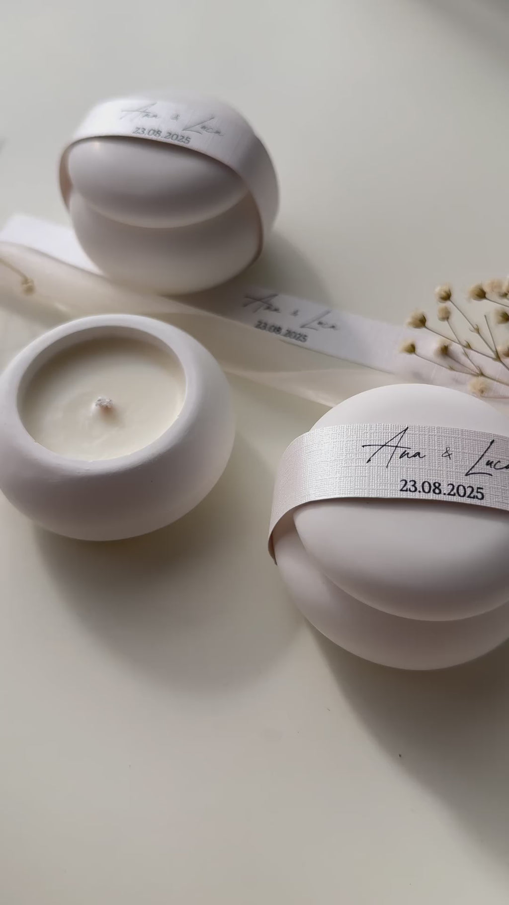 Recipient ceramic | Lumânări parfumate | Mărturii