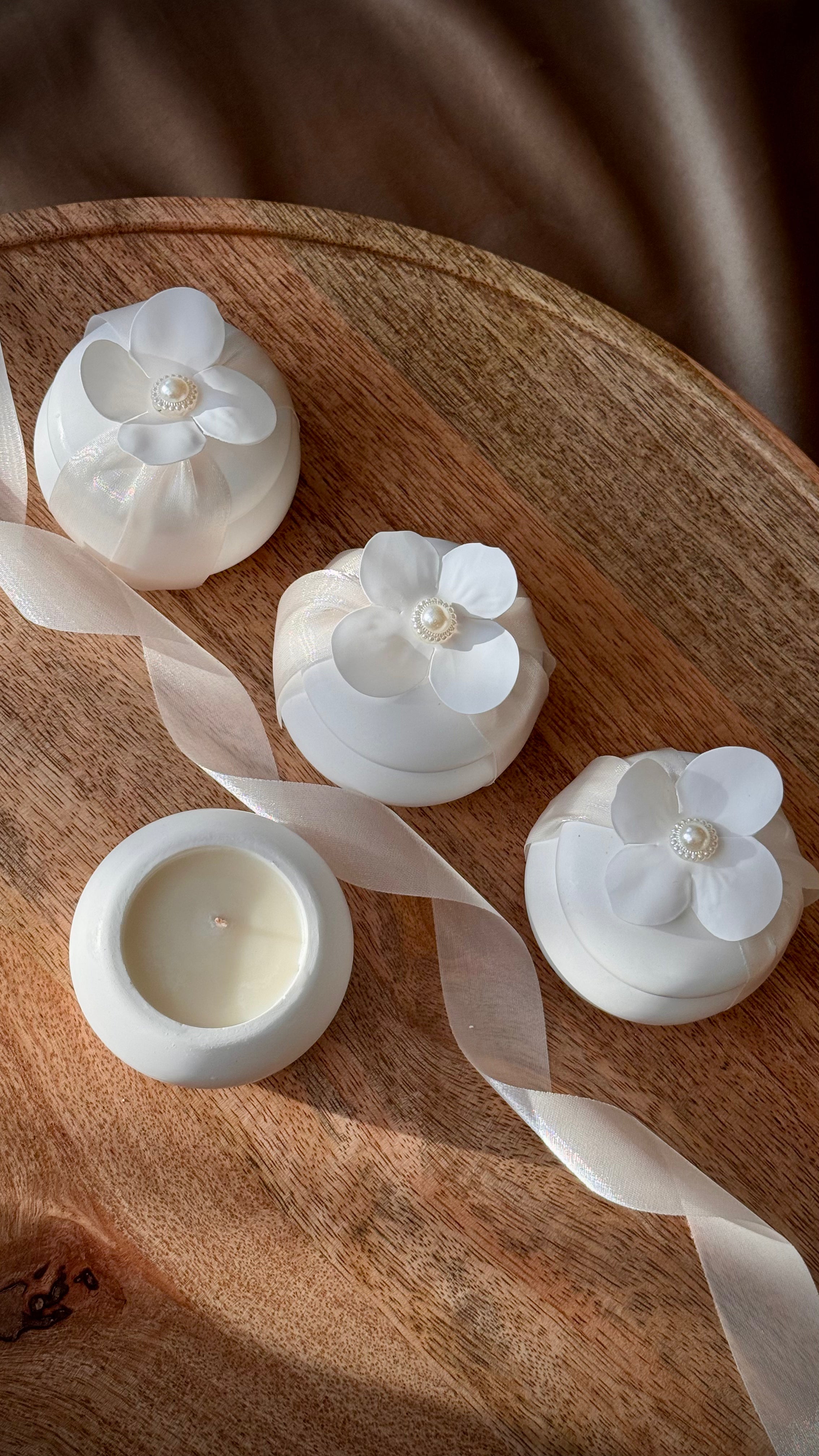 Recipient ceramic | Lumânări parfumate | Mărturii - Meltino Candles