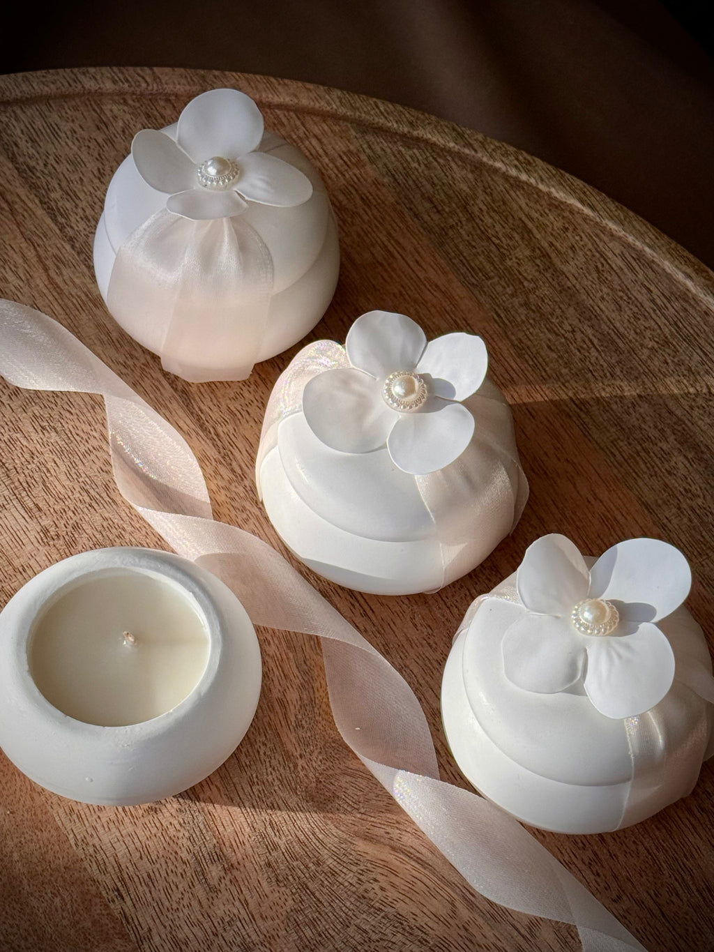 Recipient ceramic | Lumânări parfumate | Mărturii - Meltino Candles